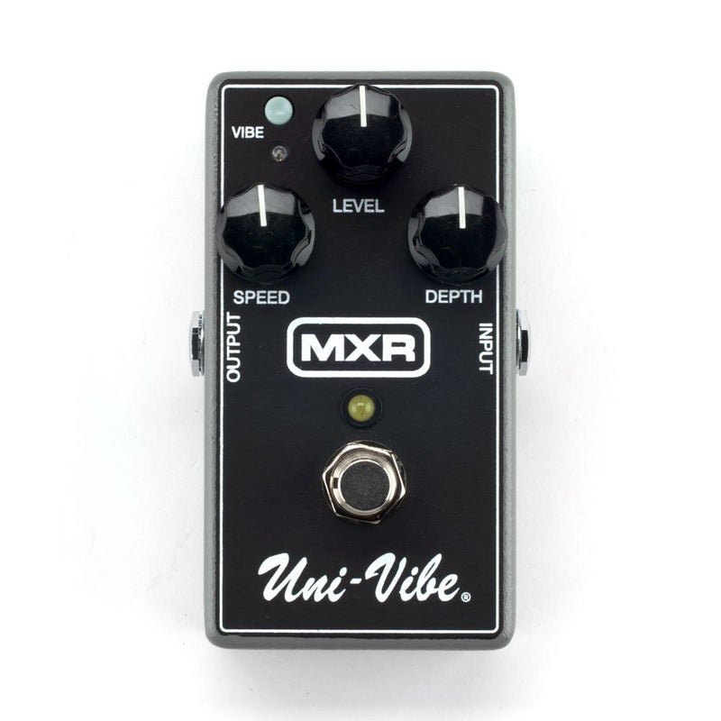 MXR M68 Uni-Vibe Chorus Vibrato Effects Pedal BUNDLE with AC/DC Adapter Power Supply for 9 Volt DC 1000mA, 2 Metal-Ended Guitar Patch Cables AND 6 Dunlop Guitar Picks - Image 2